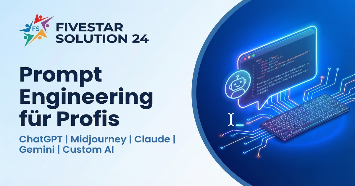 📝 Prompt Engineering Masterclass: So sprechen Sie mit der KI